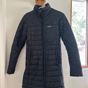 Patagonia Down Sweater Jacket Long in Black / Size S